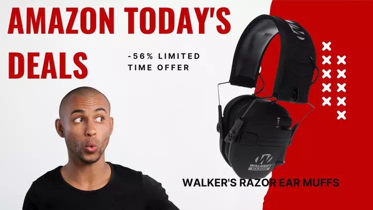 Walker's Razor Slim Electronic Ear Muffs ...