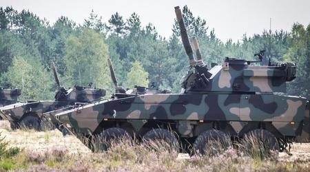 The Polish Army has received a new batch of 120 mm Rak self-propelled mortars with a target engagement range of up to 12 km