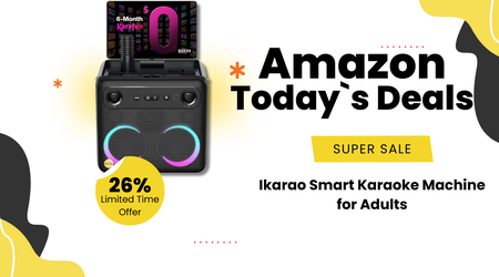 Ikarao Break X2 Smart Karaoke Machine – Save $120 Today!