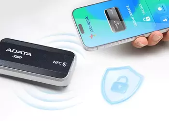 Adata Urban Tapsafe: портативный SSD с NFC-замком и креплением для штатива