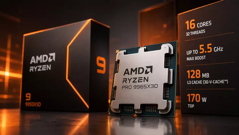 Процессор AMD Ryzen 9 PRO 9965X3D