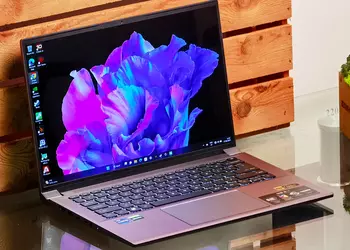 Обзор ноутбука Acer Swift X 14: видеокарта GeForce RTX и OLED-дисплей в компактном металлическом корпусе