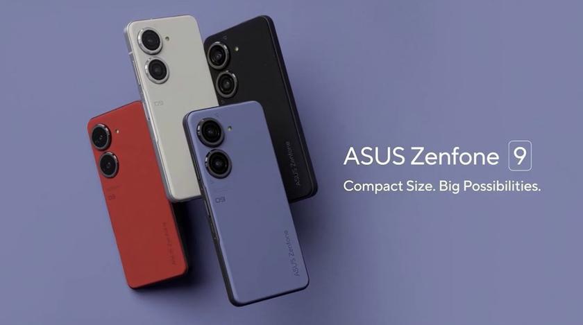 В сеть просочились официальные рендеры, видео и характеристики Asus Zenfone 9