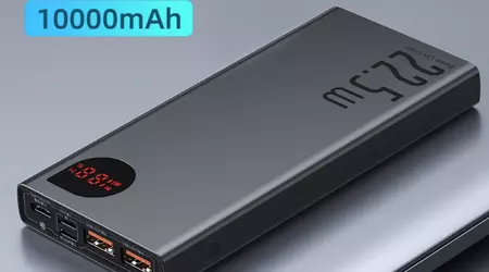 On AliExpress, you can buy a Baseus 10,000 mAh battery with 5 USB ports and support for 22.5W charging for $17