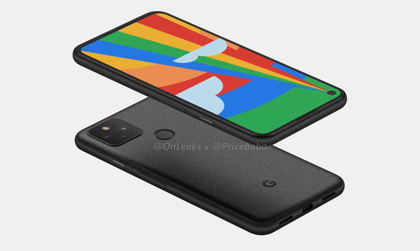 В сети появились официальные изображения и подробные характеристики Google Pixel 5