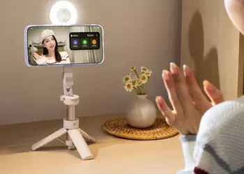 Oppo представила Magnetic Halo Flash Light — необычный аксессуар для подсветки при создании фото и видеоконтента