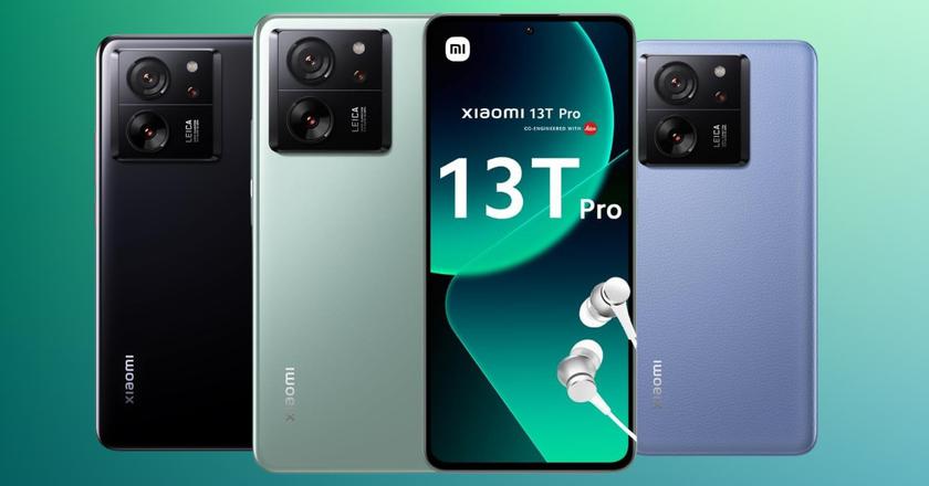 Xiaomi 13T Pro phones for video recording