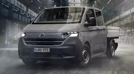 Новий VW Transporter DoKa з відкритою вантажною платформою вже доступний у конфігураторі марки
