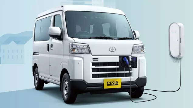 Toyota introduced the electric Pixis Van ...