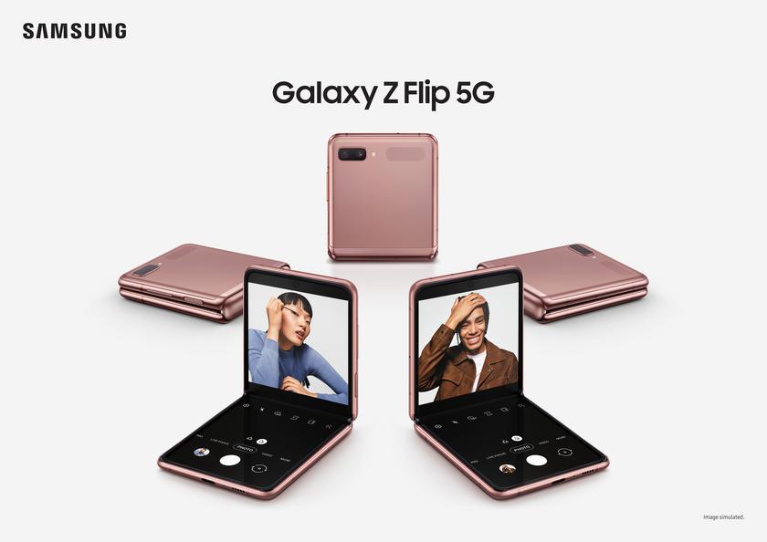 Samsung Galaxy Z Flip 5G: обновленная «раскладушка» с чипом Snapdragon 865+ и 5G на $70 дороже