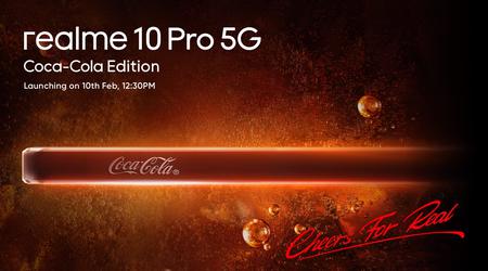 Ya es oficial: realme presentará el smartphone realme 10 Pro 5G Coca-Cola Edition el 10 de febrero