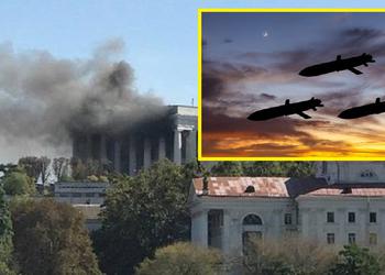 Украинские ракеты уничтожили штаб черноморского флота российской федерации в Крыму