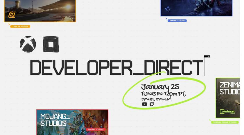 No surprises! Microsoft stresses: there will be no surprise announcements at the Xbox Developer_Direct show. Only four pre-known games will be shown