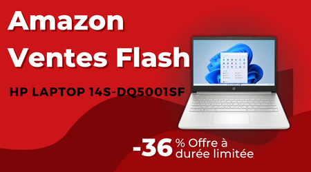 HP Laptop 14s-dq5001sf PC Portable – Économisez 200€ ce Black Friday!