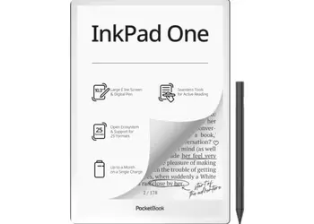 PocketBook выпустила комфортный для глаз 10” ридер InkPad One с E Ink экраном и поддержкой стилуса