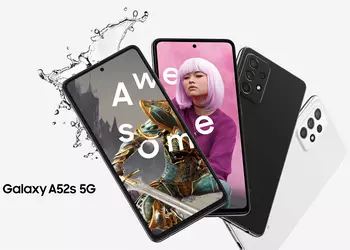 Samsung Galaxy A52s 5G started updating to Android 13 on the global market