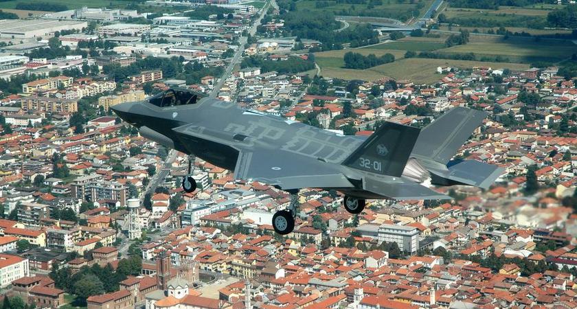 It will be very powerful - by 2034 there will be more than 600 fifth-generation F-35 Lightning II fighters deployed in Europe