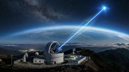 Китайці «прострелили» атмосферу лазером: гігабітний інтернет із космосу став реальністю