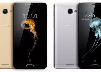 Металлический бюджетник Alcatel Flash Plus 2