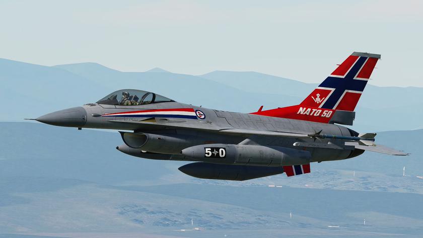 Норвегия раскрыла сроки поставок и количество F-16 Fighting Falcon, которые получит Украина