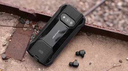 Ulefone Armor 15 - the world's first secure smartphone with integrated wireless earphones