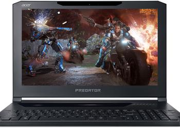 Acer develops a gaming laptop Predator Helios 500 with processors Intel Core i7 and Core i9