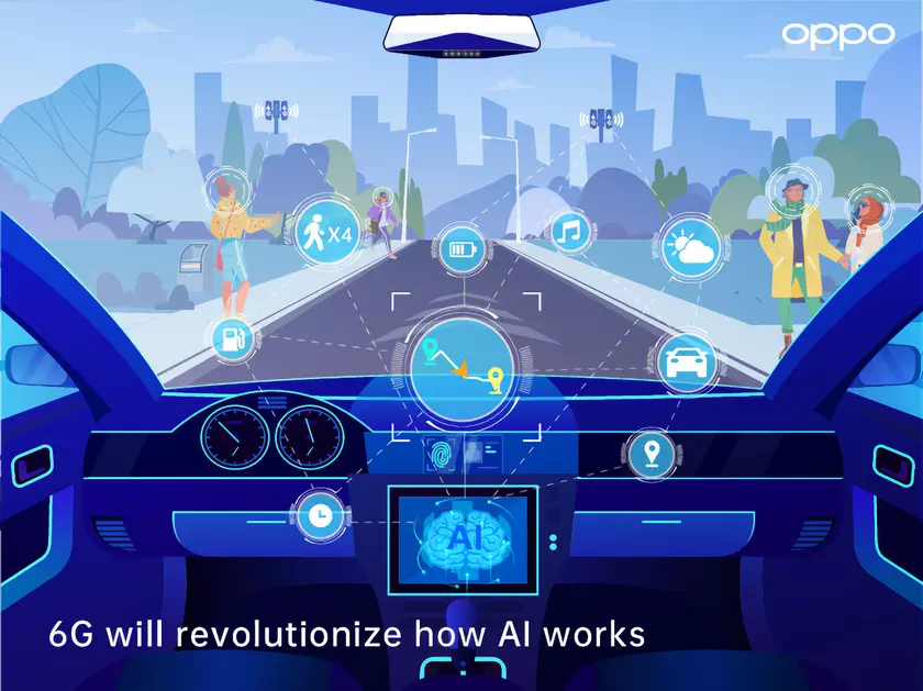 OPPO представила концепцию развития 6G и назвала её AI Cube, в ней ключевая роль отведена не базовым станциям, а устройствам