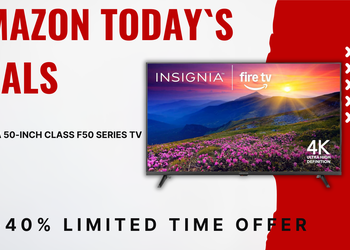 INSIGNIA 50-inch F50 Series 4K Fire TV – Smart Entertainment with 40% Off!