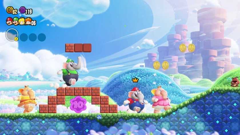 Nintendo показала 20 минут игрового процесса Mario Bros. Wonder Bros.