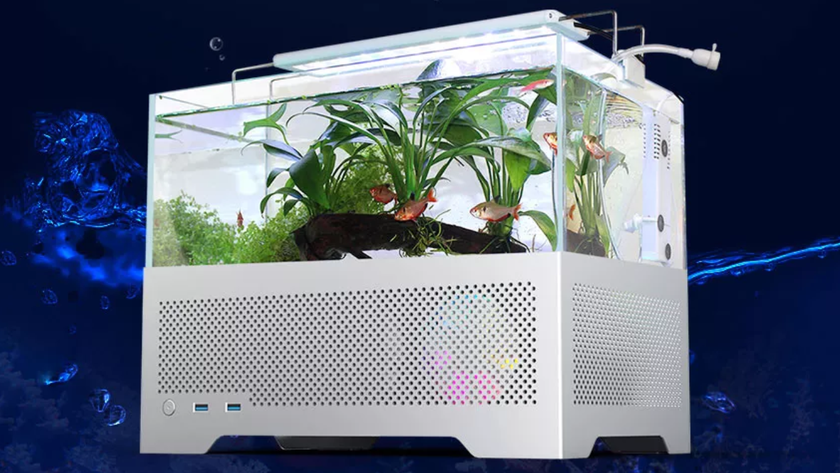 MetaFish ha introdotto un case per computer con un acquario per pesci