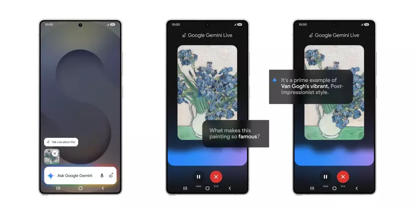 Новый Galaxy S25 с поддержкой Gemini: активация одной кнопкой