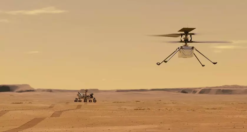 Ingenuity совершил 55-й полёт над Марсом – беспилотный вертолёт пролетел 264 метра за 143 секунды