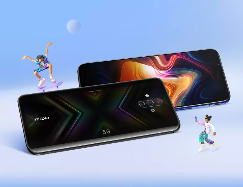 Nubia Play: игровой смартфон с 5G и 144 Гц экраном, как у Red Magic, за $340