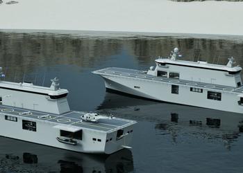 Авианосец дронов: Португалия заказала у Damen Shipyards Group многоцелевой корабль поддержки, который может нести дроны разного типа