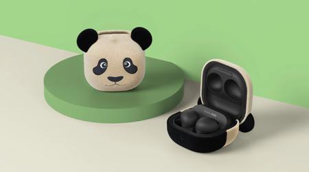 Samsung heeft een pluizig hoesje in de vorm van een Fubao-panda gelanceerd voor de Galaxy Buds-serie