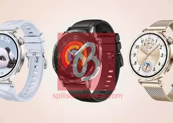 Предстоящие смарт-часы Huawei Watch GT 5 перед анонсом появились на первых официальных рендерах