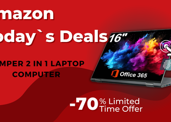 Jumper 16-inch 2-in-1 Laptop – Now 70% Off!