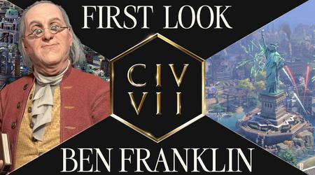 Scienza e diplomazia saranno le sue priorità: gli sviluppatori di Sid Meier's Civilisation VII hanno presentato Benjamin Franklin