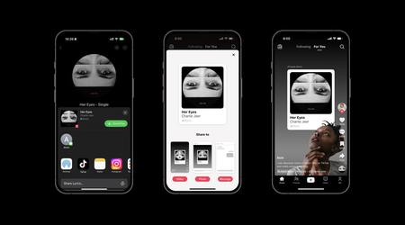 TikTok now offers music sharing with Apple Music and Spotify in different formats