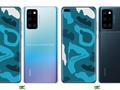 Новые рендеры флагмана Huawei P40 Pro: прямоугольная камера и двойная фронталка