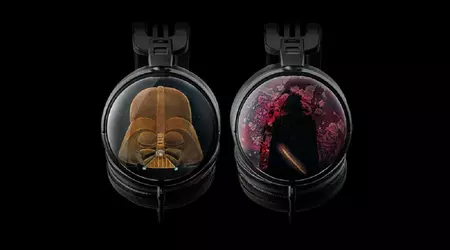 It's beautiful! Audio-Technica introduced exclusive headsets featuring Darth Vader in traditional Japanese style
