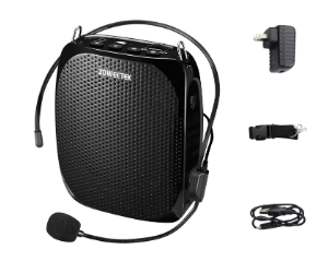 ZOWEETEK ZW-Z258 Mini Voice Amplifier with Microphone and Waistband