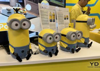 Introduced cute Wi-Fi routers in the shape of Bob and Kevin's minions