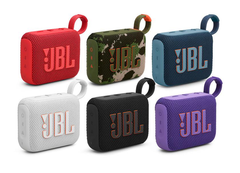 JBL Go 4: компактная беспроводная колонка с защитой IP67, Bluetooth 5.3, портом USB-C и технологией AURACAST за $60