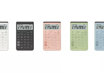 Casio анонсировала новую модель калькулятора Comfy JT-200T с обновленным дизайном и солнечной батареей на верхней панели