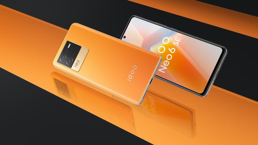 iQOO Neo 6 SE – Snapdragon 870, экран на 120 Гц, 80-Вт зарядка и Android 12 по цене от $300