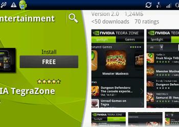 Приложение Nvidia Tegra Zone для Android-смартфонов