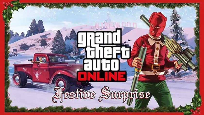 Grand Theft Auto Online rozpoczęło swój coroczny Event Świąteczny! Pospiesz się i weź udział w świątecznym chaosie i zdobądź kilka miłych bonusów