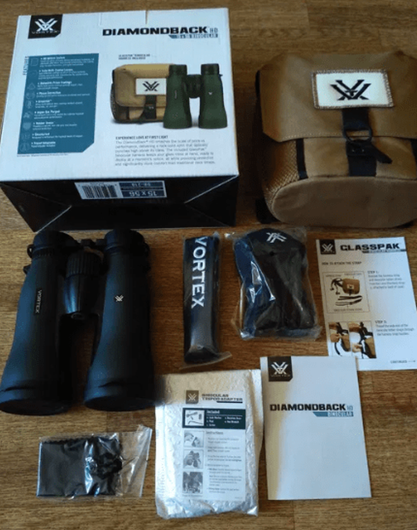 Vortex Optics Diamondback HD 10x50 lightweight binoculars for safari