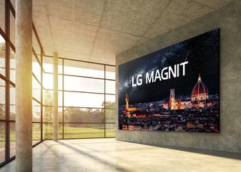 LG представила огромный 163-дюймовый дисплей LG Magnit с MicroLED и 4K
